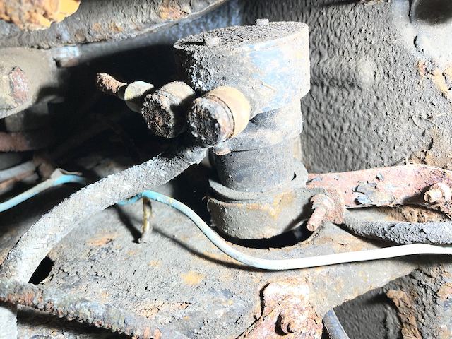 Old fuel pump